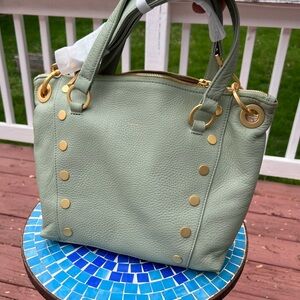 Hammitt Daniel Limited Edition Cypress Sage Green and Gold Crossbody Bag